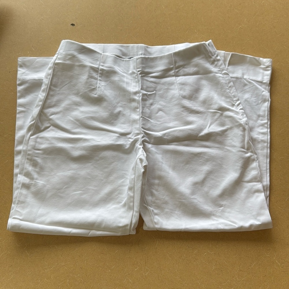 Nic + Zoe White Cropped Pants size 4 - Picture 5 of 15